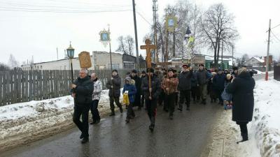 Рязанские казаки отметили новогодние праздники на родине Ильи Муромца